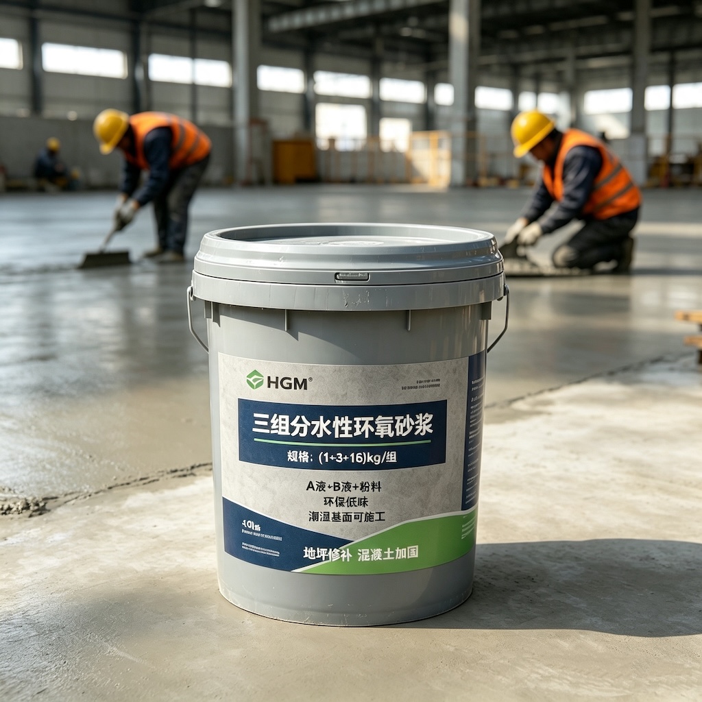 梅河口三组份水性环氧砂浆